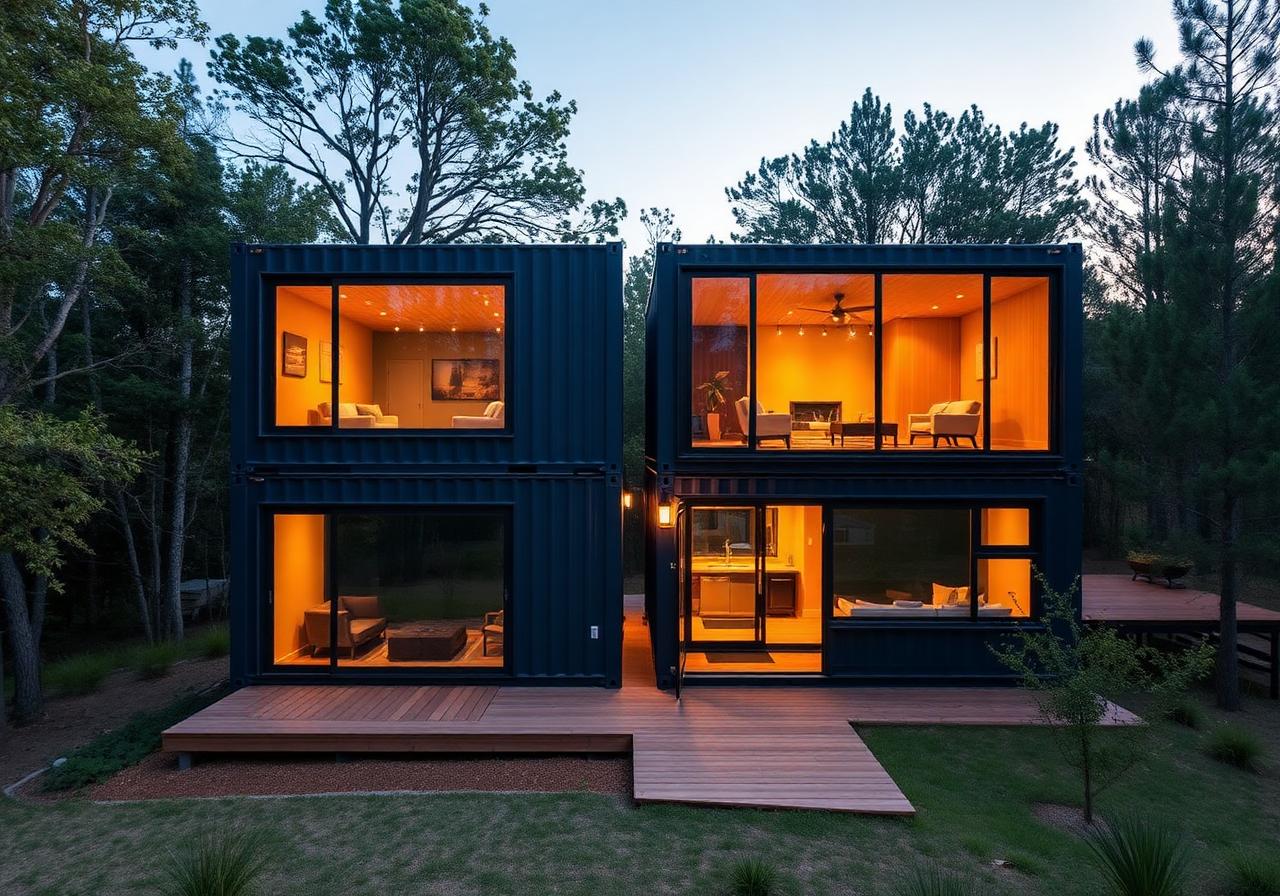 Move-in ready container homes